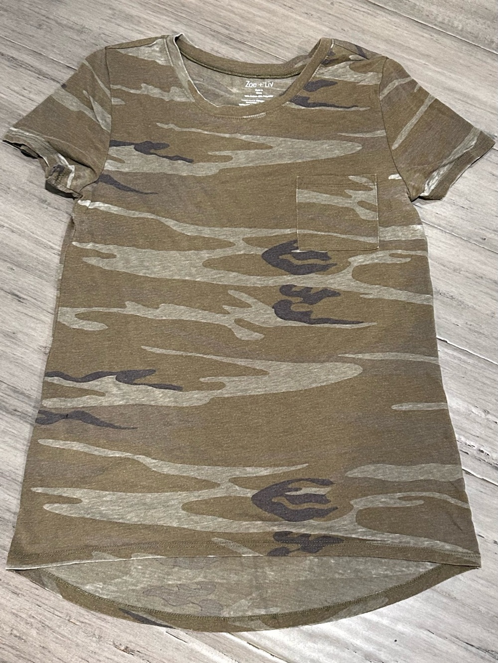 Zoe + Liv Camo Tee